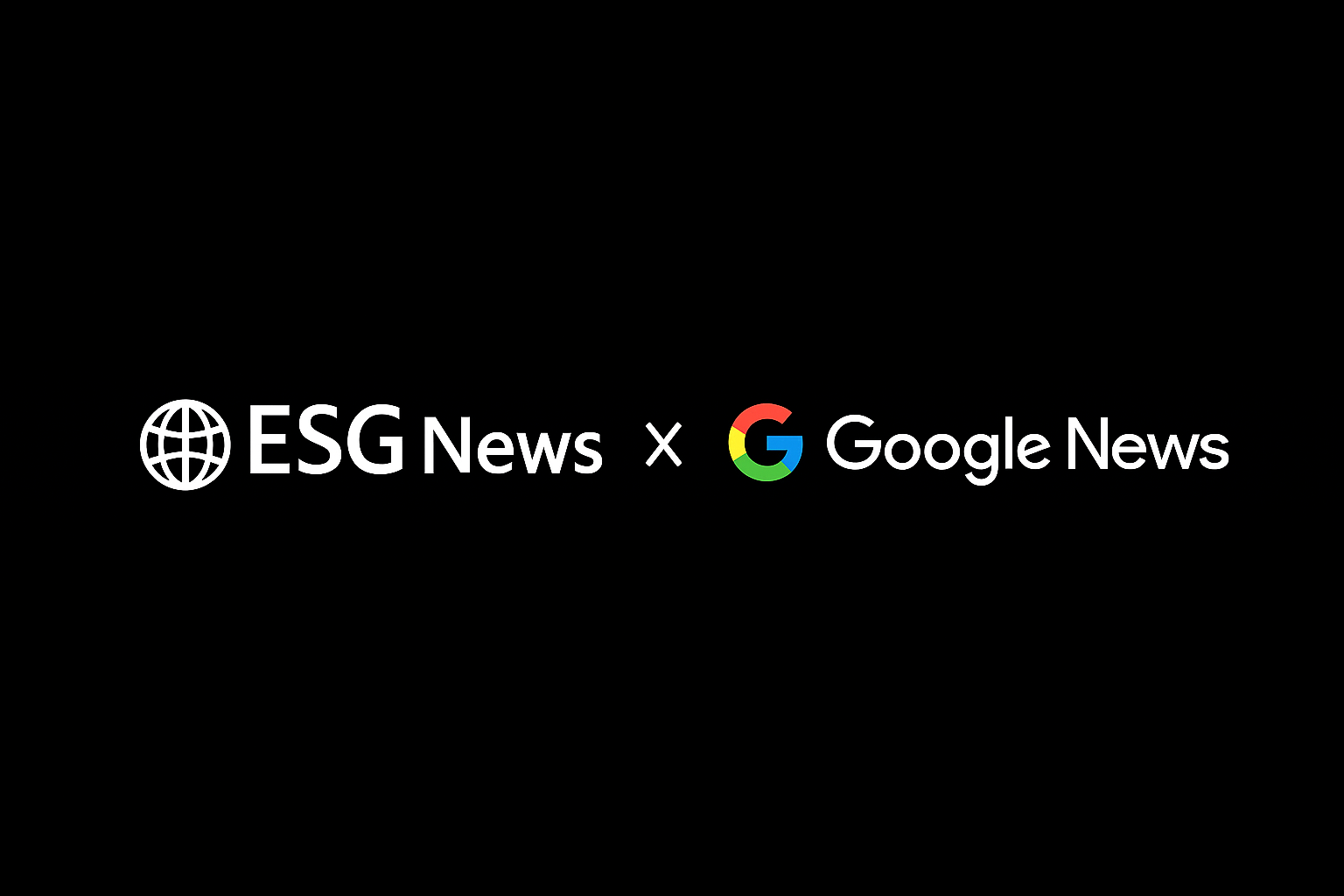 ESG News logo and Google News logo displayed